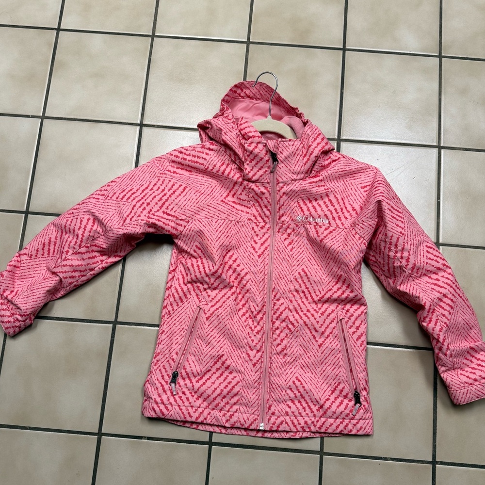 Columbia Girls Warm Rain hooded Jacket